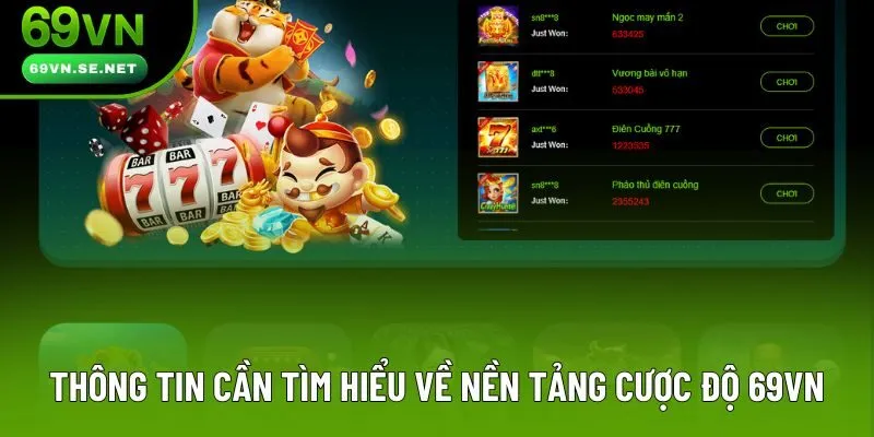 Thông tin cần tìm hiểu về nền tảng cược độ 69VN Thông tin cần tìm hiểu về nền tảng cược độ 69VN