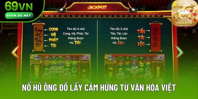 Nổ hũ ông đồ lấy cảm hứng từ văn hóa Việt Nổ hũ ông đồ lấy cảm hứng từ văn hóa Việt